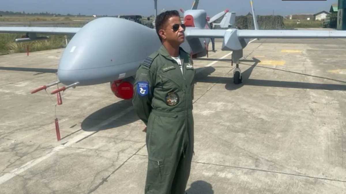 IAF Heron Drone- India TV Hindi