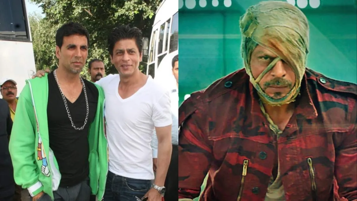 Akshay Kumar praised Shah Rukh Khan on the great success of film Jawan SRK replied in this style- India TV Hindi