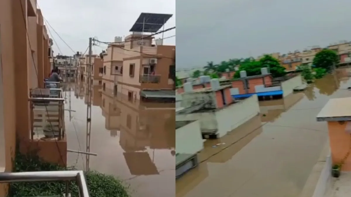 गुजरात में बाढ़।- India TV Hindi