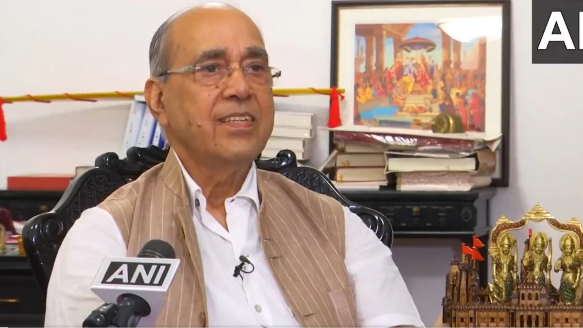 नृपेंद्र मिश्रा, अध्यक्ष, राम मंदिर निर्माण समिति- India TV Hindi