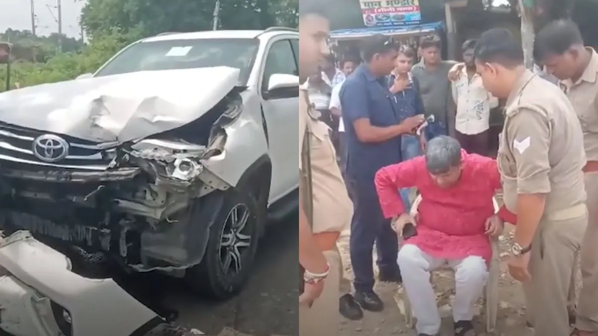 यूपी कैबिनेट में मंत्री आशीष पटेल की गाड़ी का हुआ एक्सीडेंट- India TV Hindi