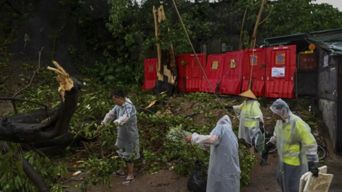 चीन में साओला तूफान से मची तबाही।- India TV Hindi