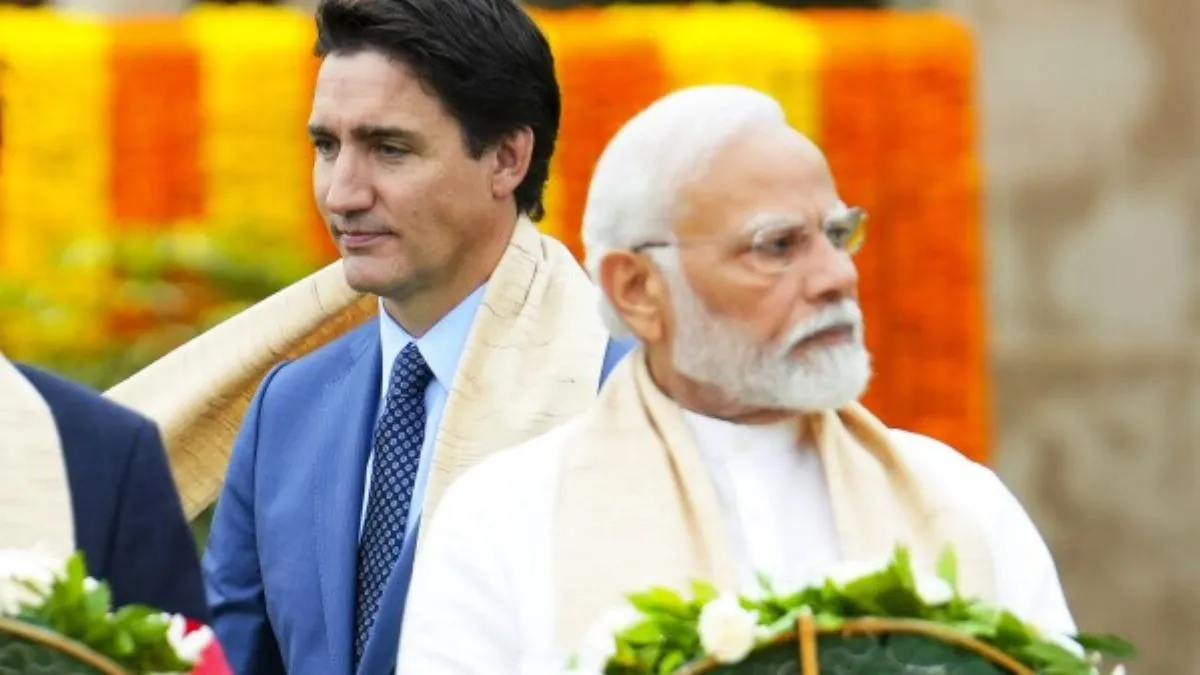 पीएम मोदी और कनाडा के प्रधानमंत्री जस्टिन ट्रुडो।- India TV Hindi