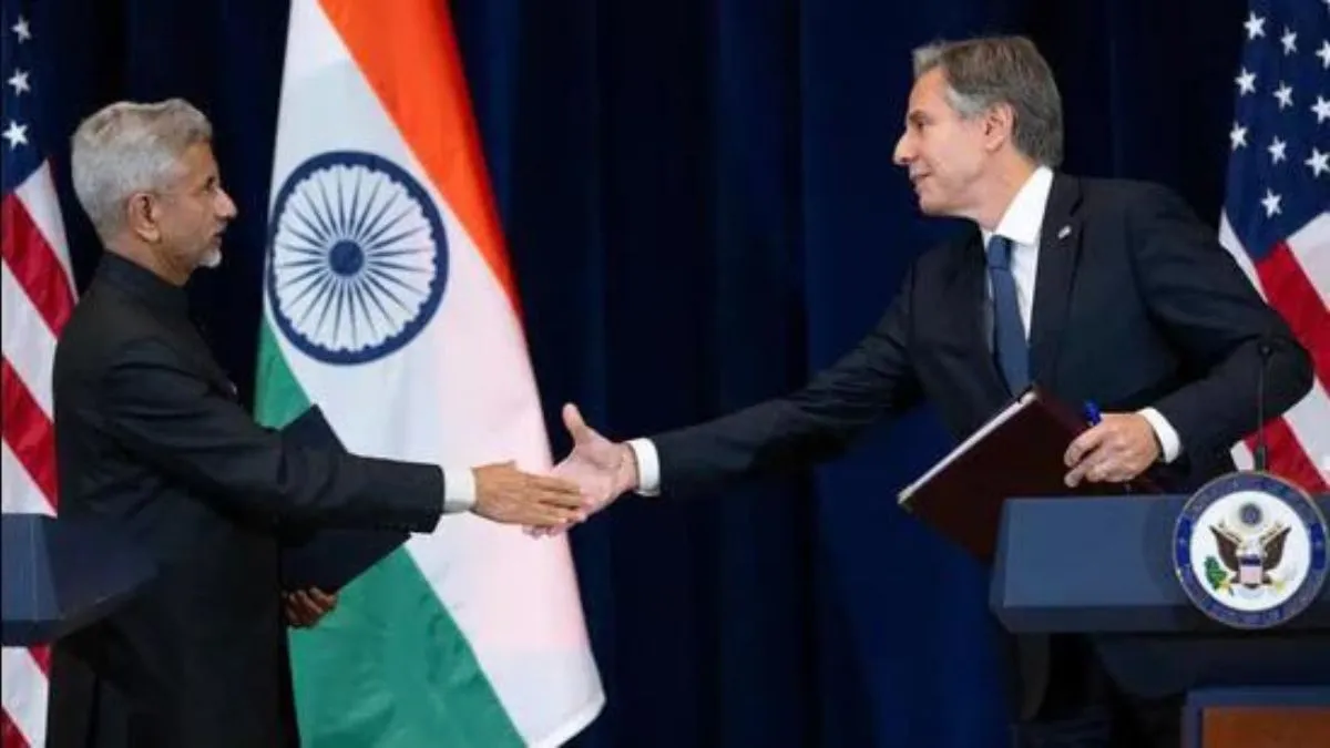 विदेशमंत्री एस जयशंकर और अमेरिकी समकक्ष एंटनी ब्लिंकन।- India TV Hindi