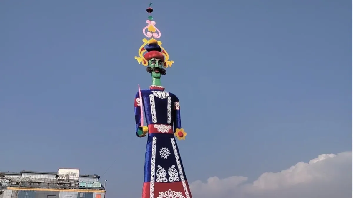 सबसे बड़े रावण के पुतले का किया जाएगा दहन- India TV Hindi