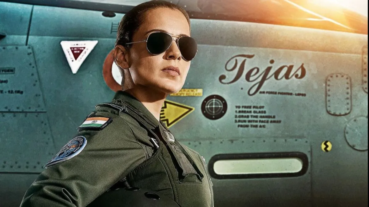 kangana ranaut film tejas trailer released on indian air force day actress seen in powerful pilot lo- India TV Hindi