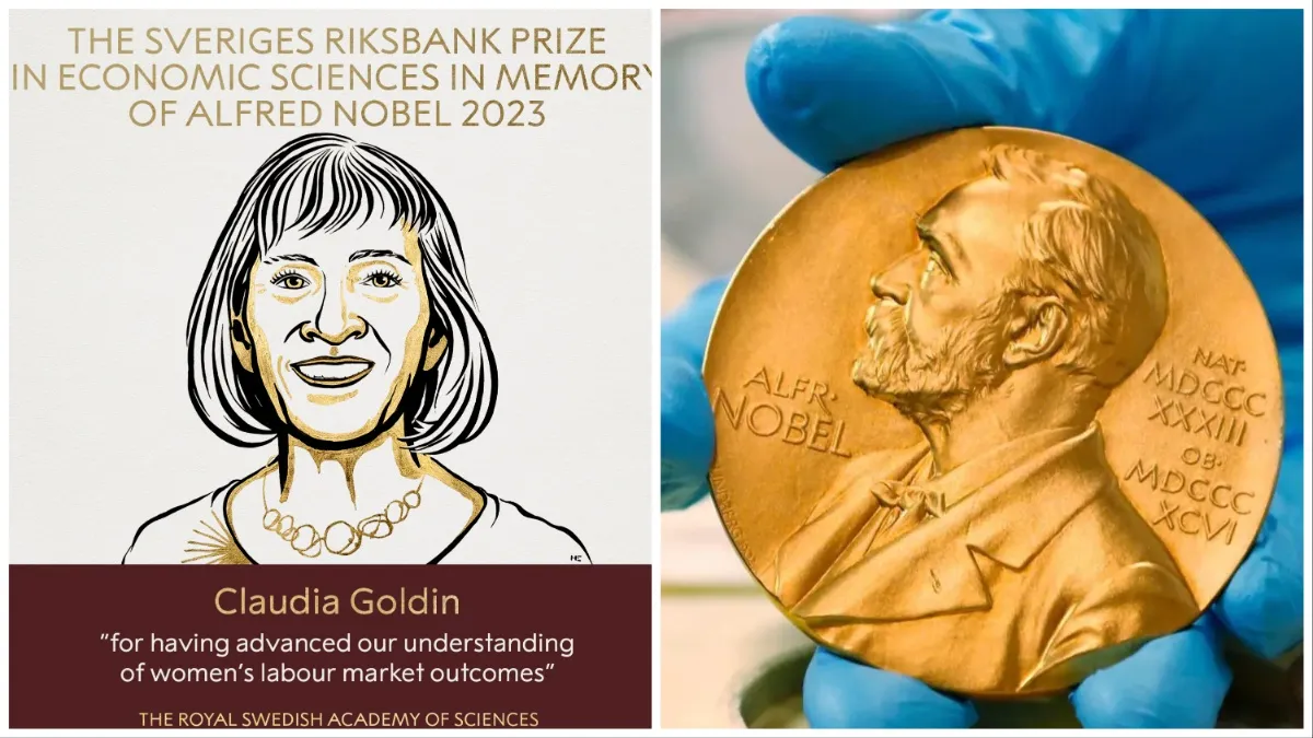 Sveriges Riksbank Prize in Economic Sciences in Memory of Alfred Nobel 2023 awarded to Claudia Goldi- India TV Hindi