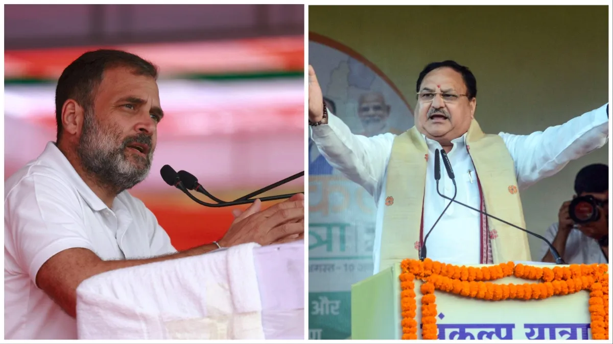 Chhattisgarh assembly Elections 2023 Jp Nadda and Rahul Gandhi reached Chhattisgarh BJP and Congress- India TV Hindi