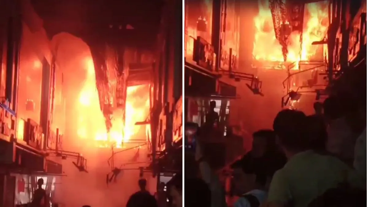 surat bombay market fire- India TV Hindi