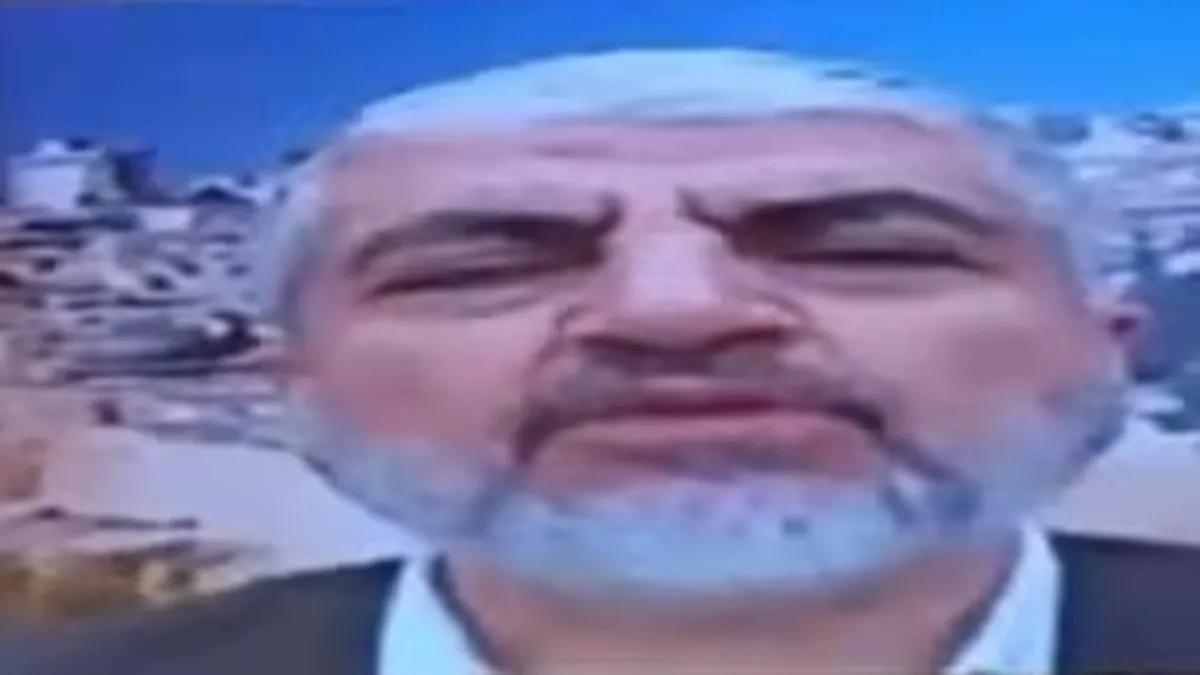 Hamas leader Khaled Mashal- India TV Hindi