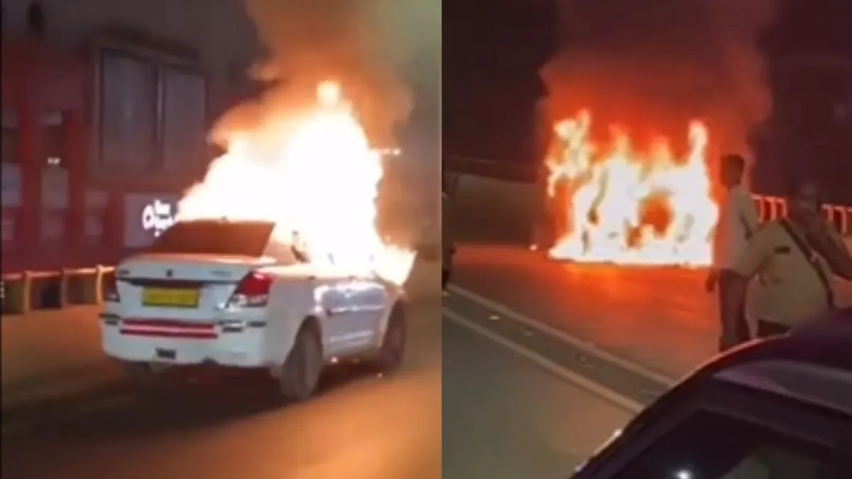 Nagpur Fire In Car- India TV Hindi