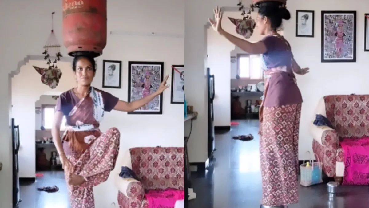 महिला ने किया शानदार डांस- India TV Hindi