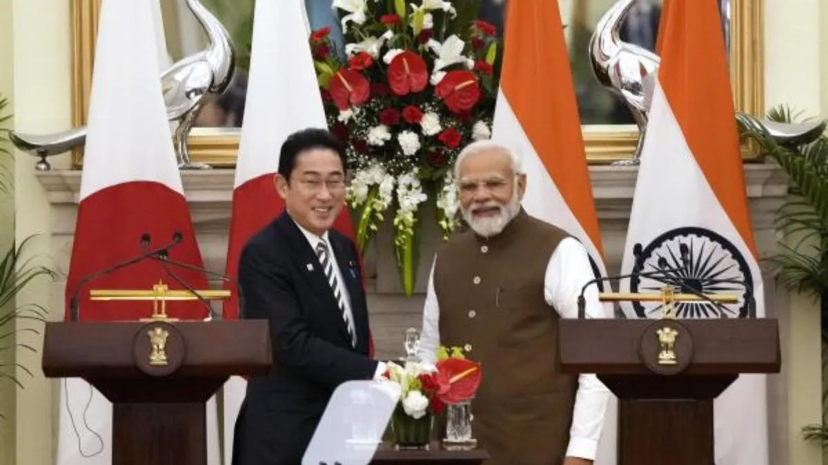 पीएम मोदी और जापानी प्रधानमंत्री फुमियो किशिदा- India TV Hindi