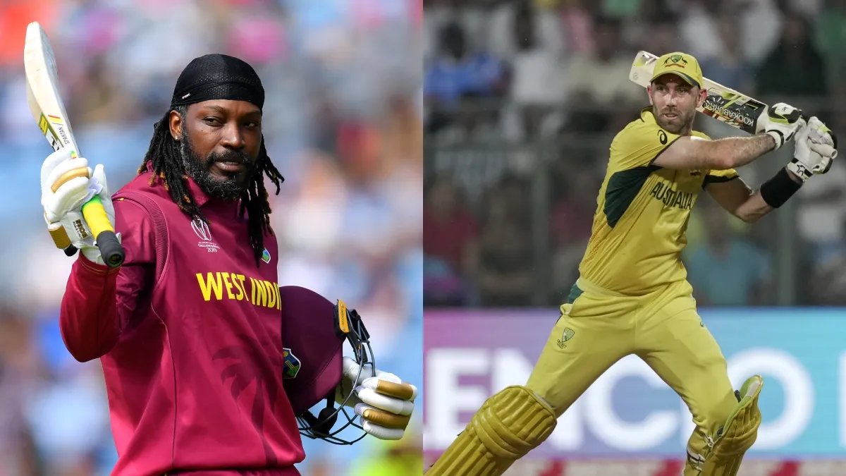 Chris Gayle And Glenn Maxwell- India TV Hindi