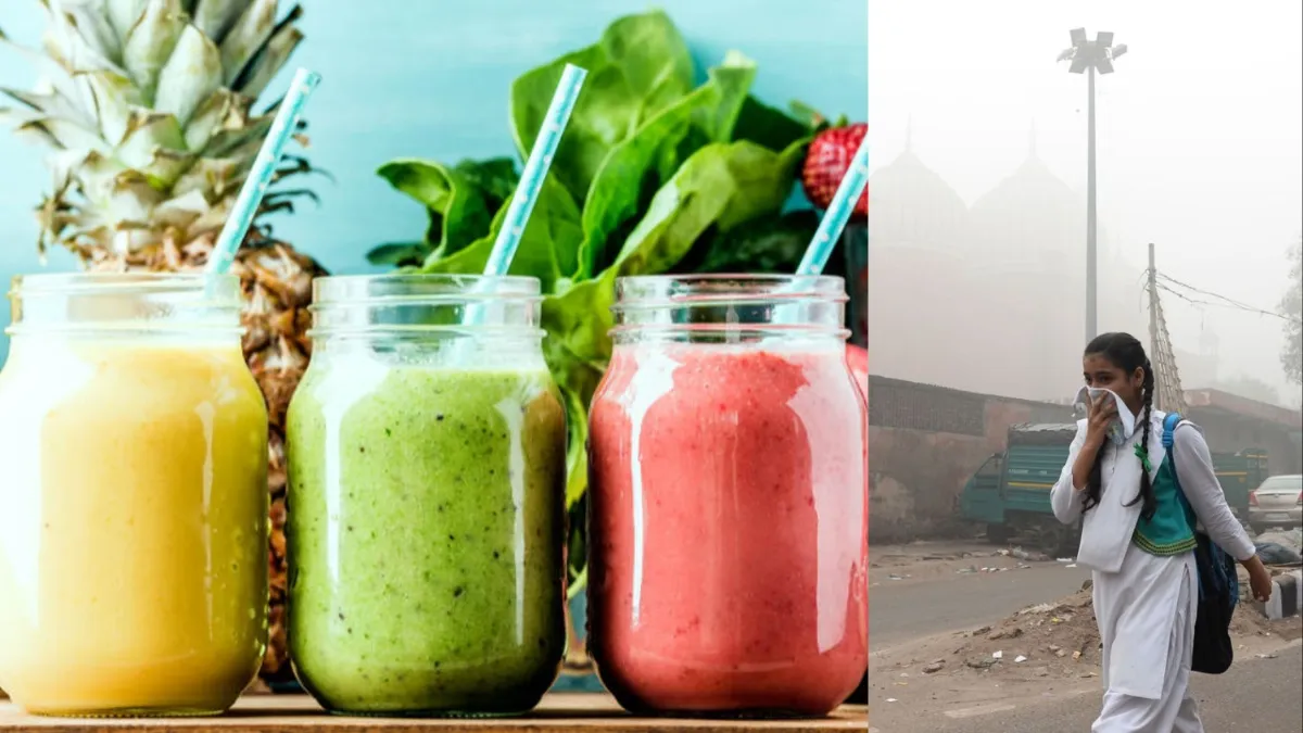 Detox drinks to fight air pollution - India TV Hindi