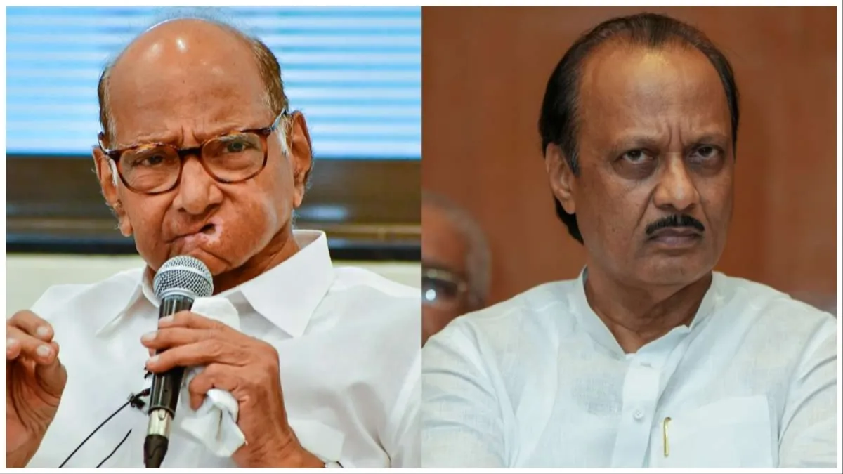 Sharad Pawar Vs Ajit Pawar Election Commission of India to hear both factions in name of NCP today - India TV Hindi