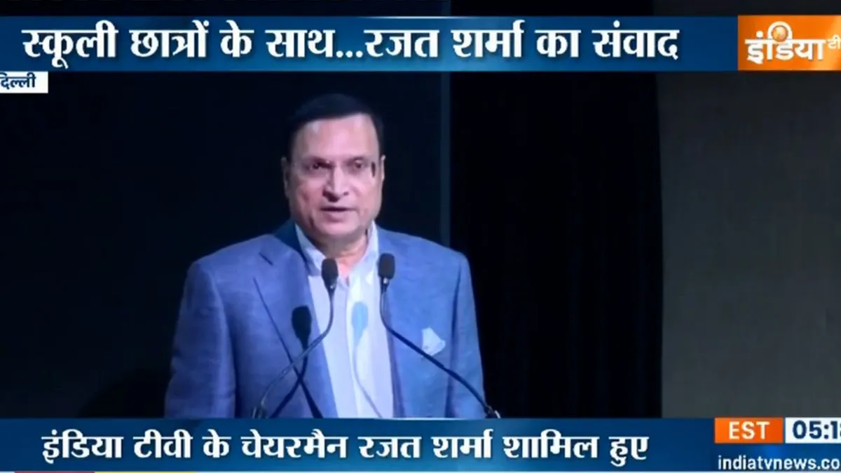 Rajat Sharma, India TV- India TV Hindi