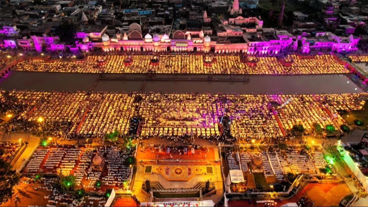 Video: अयोध्या में बना नया विश्व रिकॉर्ड, राम की पैड़ी पर एक साथ जले 22 लाख 23 हजार दीये
