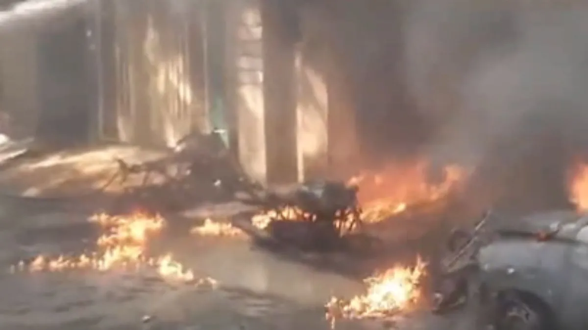 बहुमंजिला इमारत में आग लगने से छह की मौत।- India TV Hindi