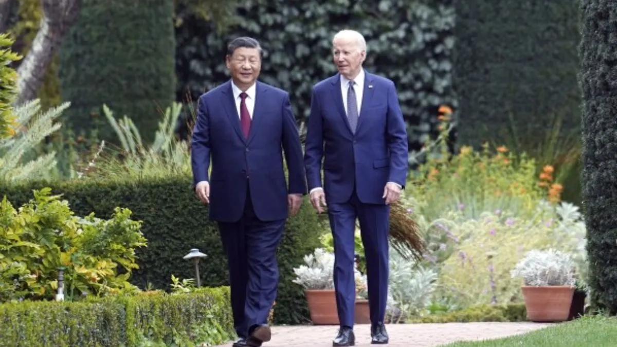चीन राष्ट्रपति शी जिनपिंग और अमेरिकी राष्ट्रपति जो बाइडेन। - India TV Hindi