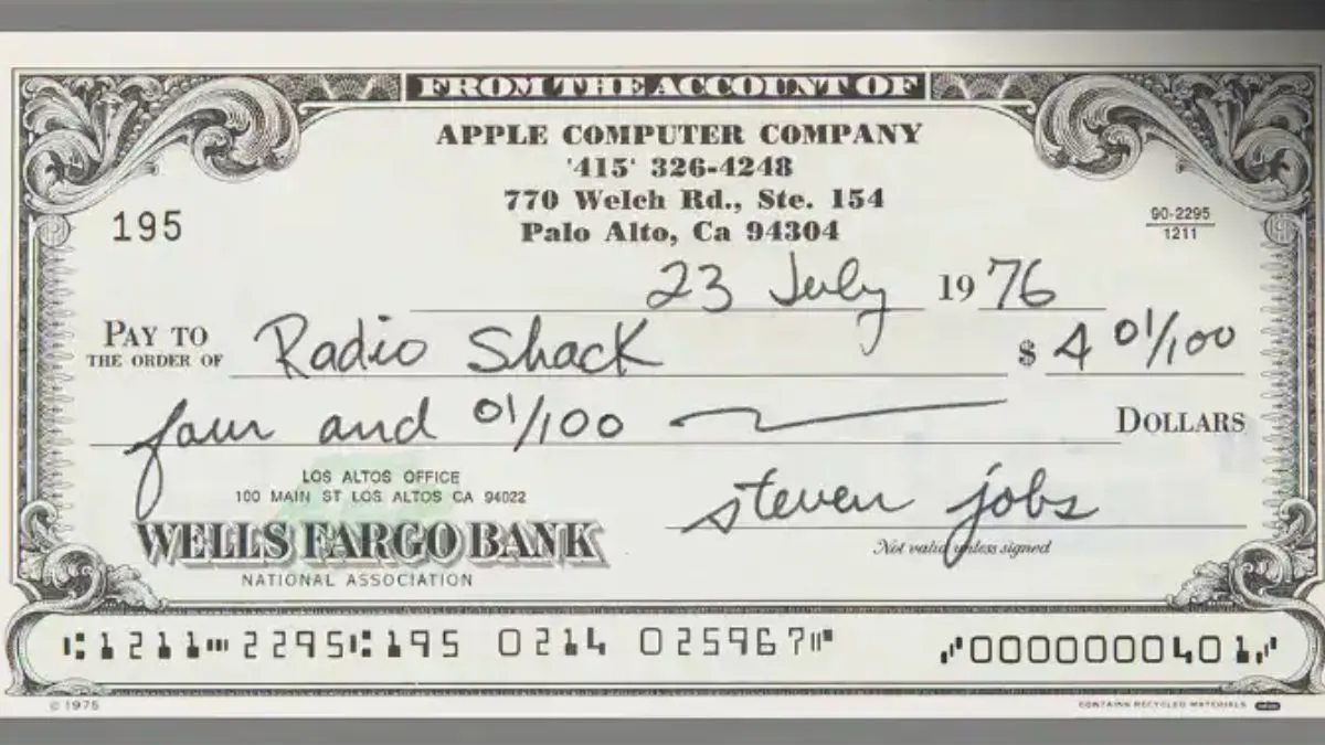 Steve Jobs autograph rarity, Signed Steve Jobs cheque value, Rare Steve Jobs autographed item- India TV Hindi
