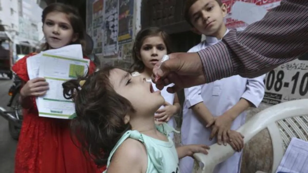 पाकिस्तान में पोलियो का मिला मरीज। - India TV Hindi