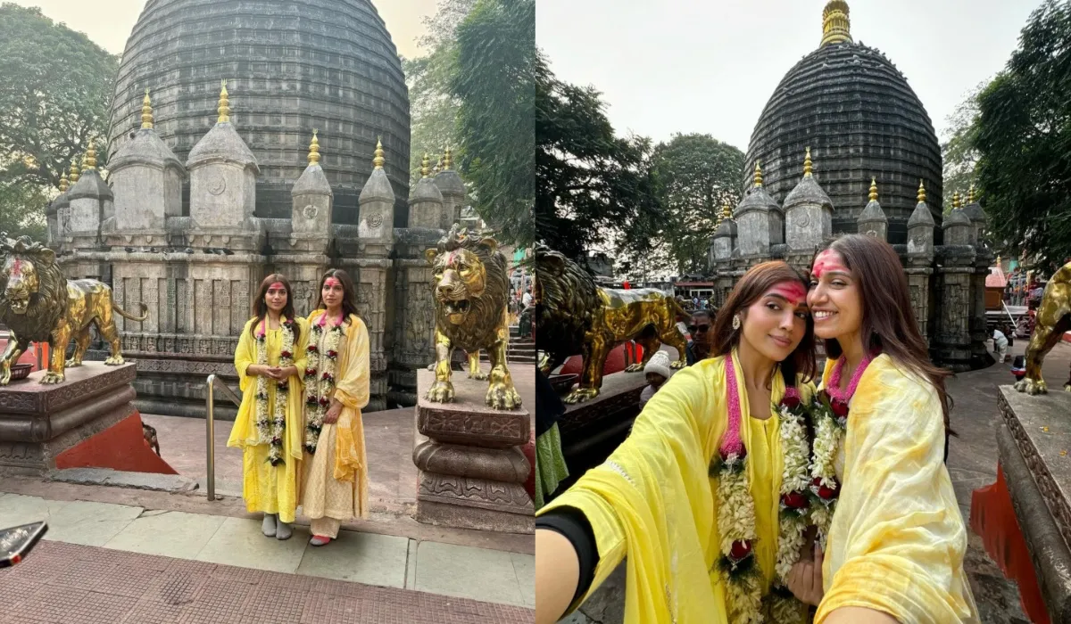 Bhumi Pednekar Seeks Blessings At Kamakhya Devi Temple- India TV Hindi