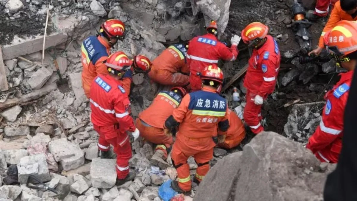 China landslide, China earthquake, Yunnan province, Yunnan Landslide- India TV Hindi