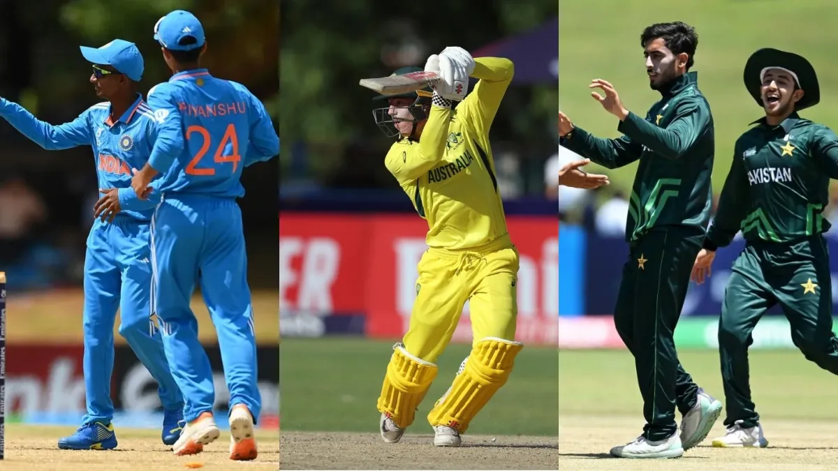 India Under 19, Australia Under 19 And Pakistan Under 19 Team- India TV Hindi