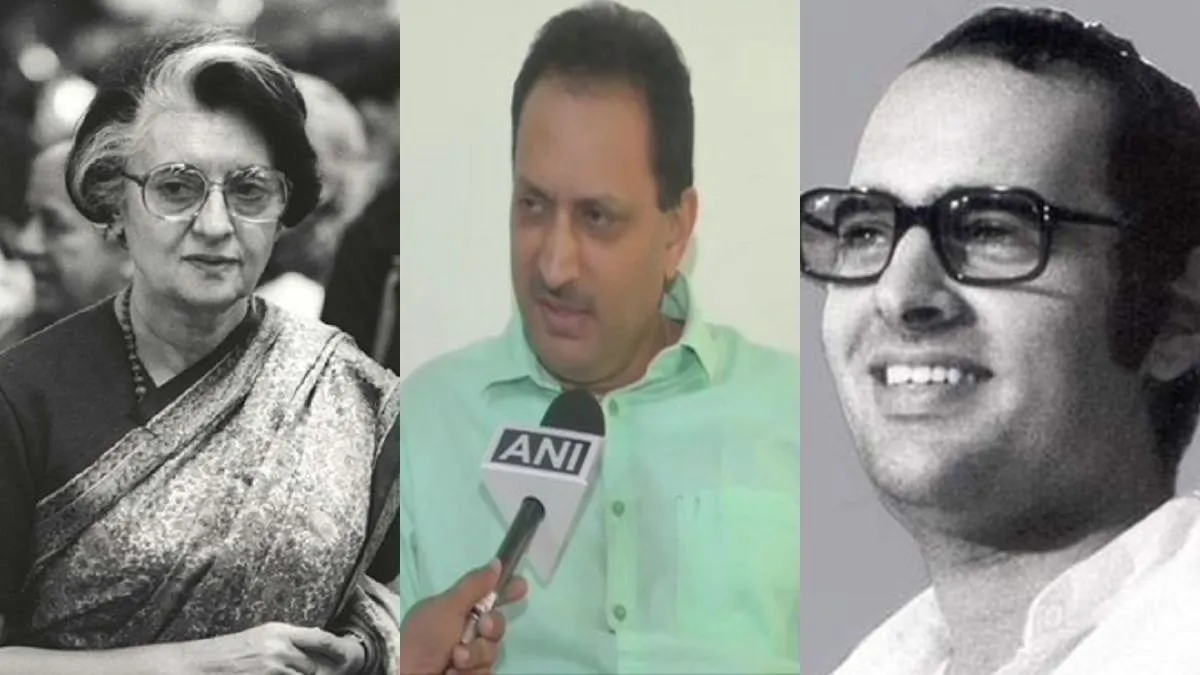 Indira Gandhi, Sanjay Gandhi And Anantkumar Hegde- India TV Hindi