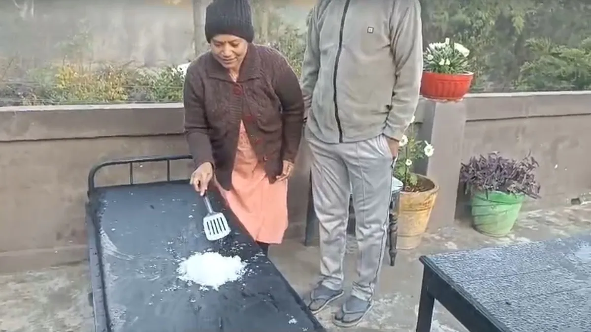 mount abu snow- India TV Hindi