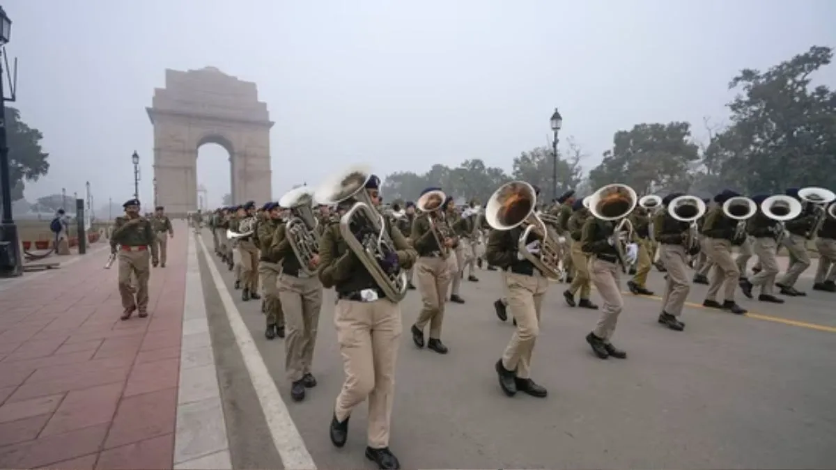 republic day rehearsals, parade rehearsals, republic day parade rehearsals- India TV Hindi