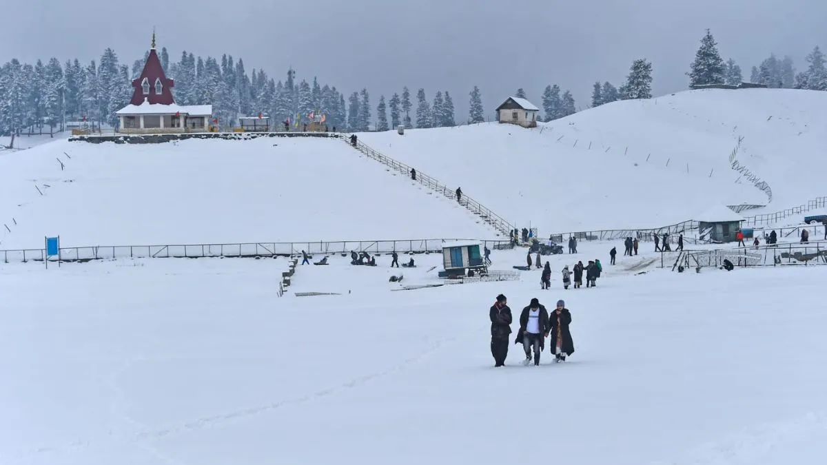 snowfall in Kashmir- India TV Hindi