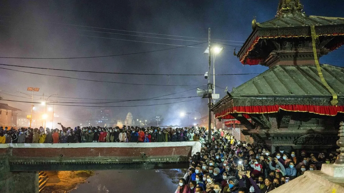 नेपाल के मंदिरों में उमड़ी भक्तों की भीड़ (प्रतीकात्मक)- India TV Hindi