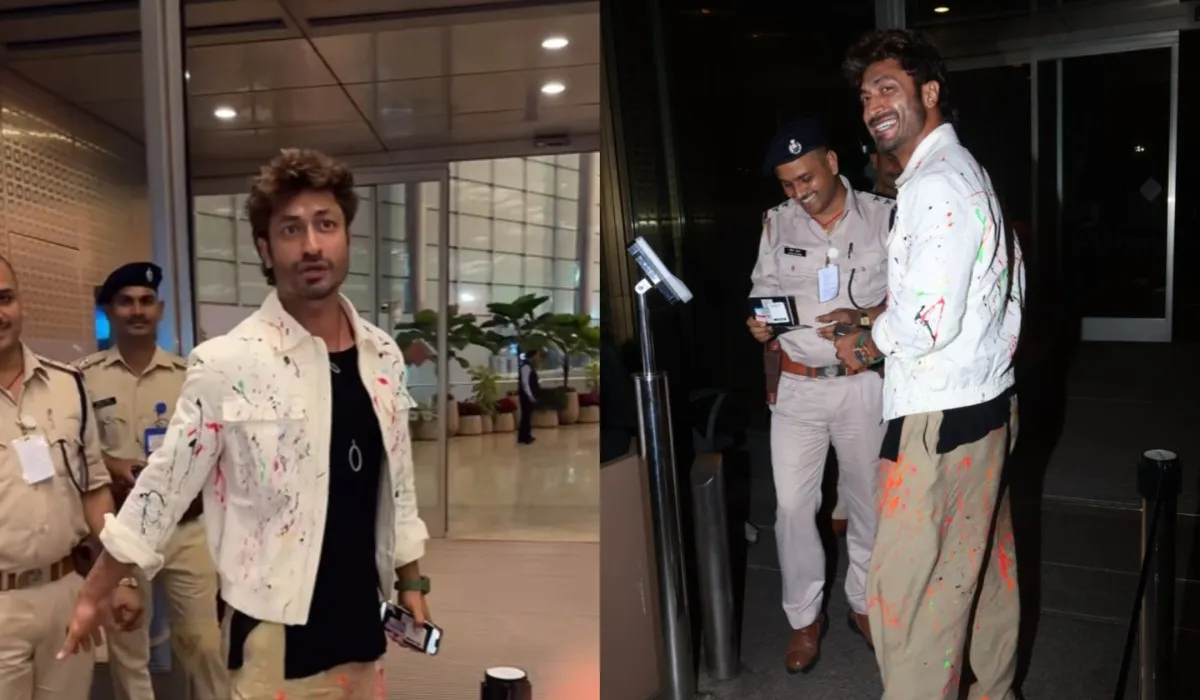 Vidyut Jamwal take shortcut to reach airport watch funny video- India TV Hindi
