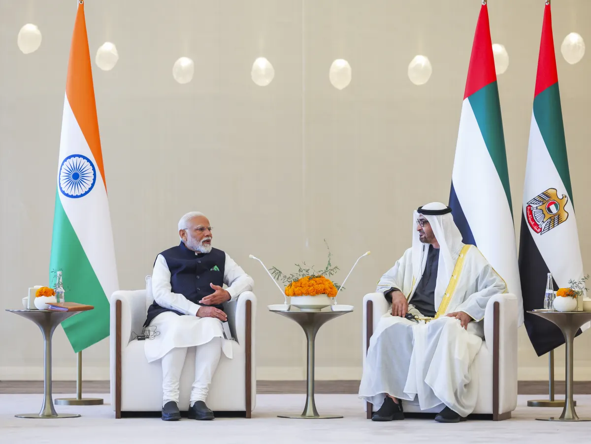 UAE के राष्ट्रपति से मिले पीएम मोदी- India TV Hindi