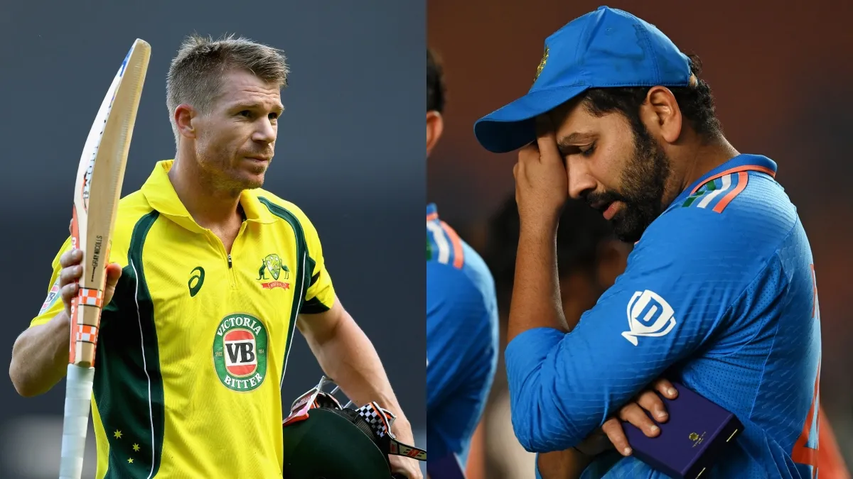 david warner and rohit sharma- India TV Hindi