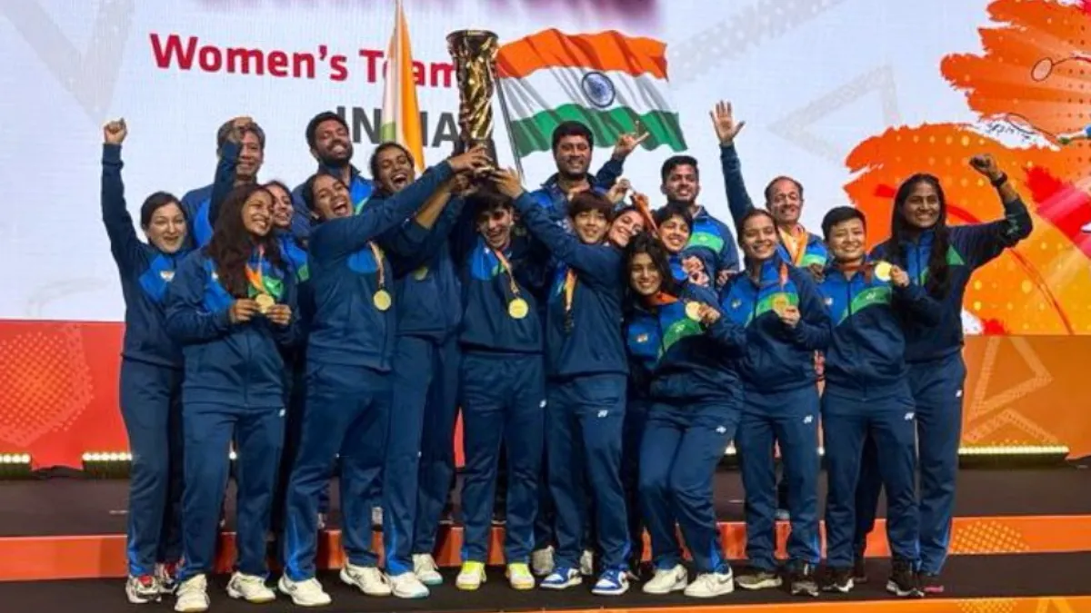 Indian women Badminton Team- India TV Hindi