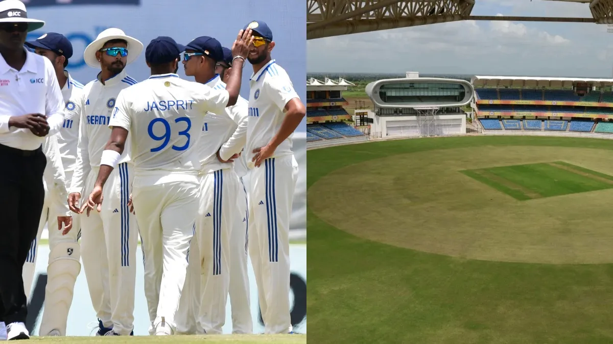 Indian Team And Saurashtra Cricket Association Stadium- India TV Hindi