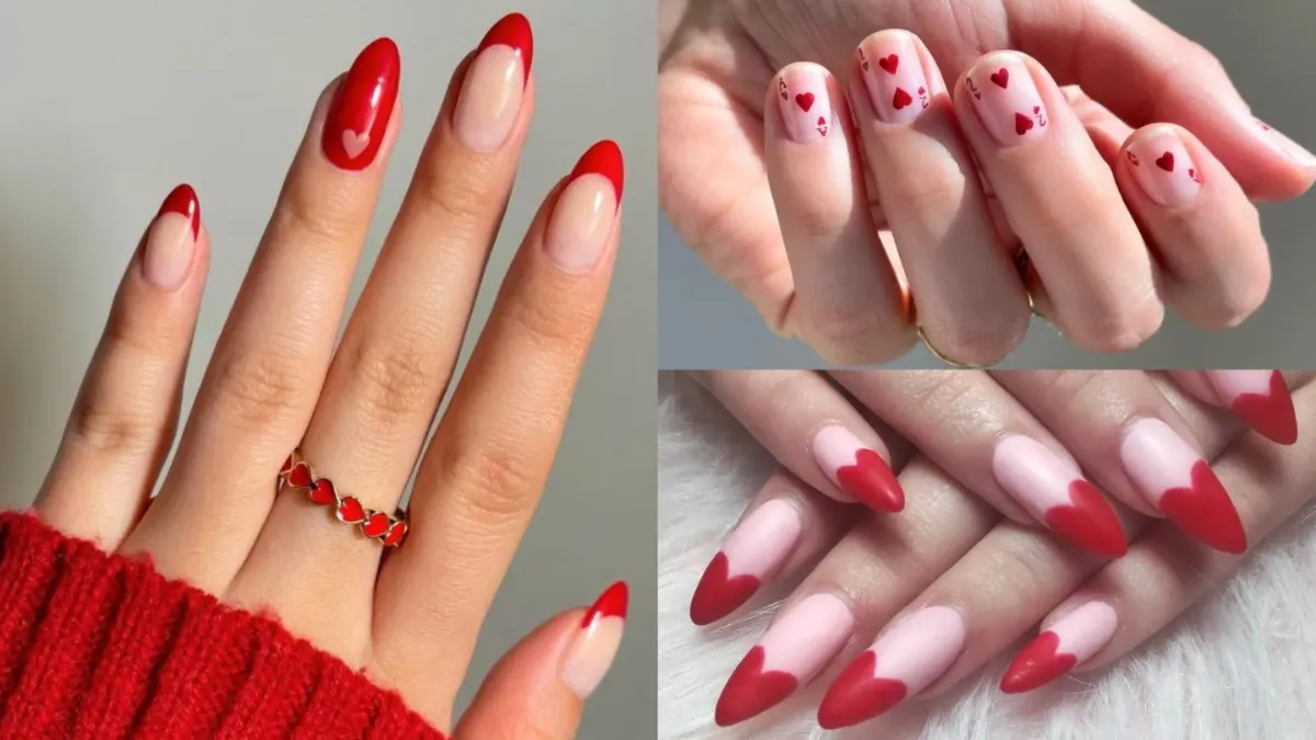 Easy nail art designs for Valentine- India TV Hindi
