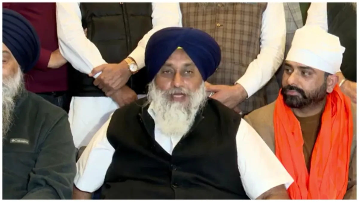 Shiromani Akali Dal and BJP contest elections together in Punjab What did Sukhbir Singh Badal say- India TV Hindi