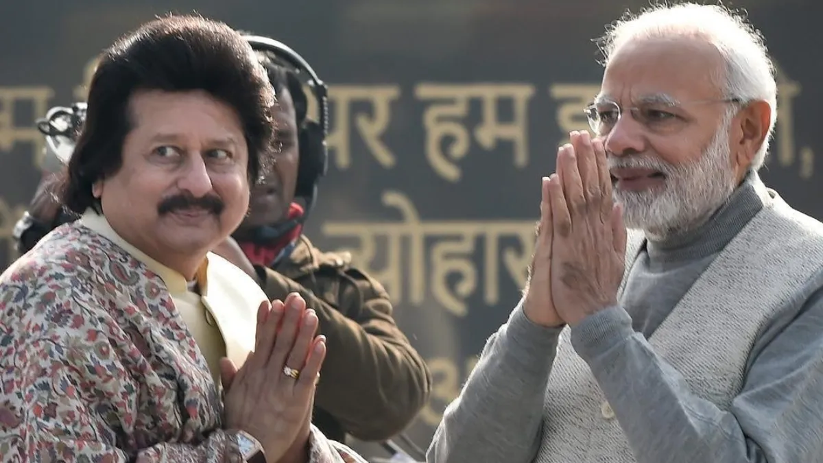 पंकज उधास के निधन पर बोले पीएम मोदी। - India TV Hindi