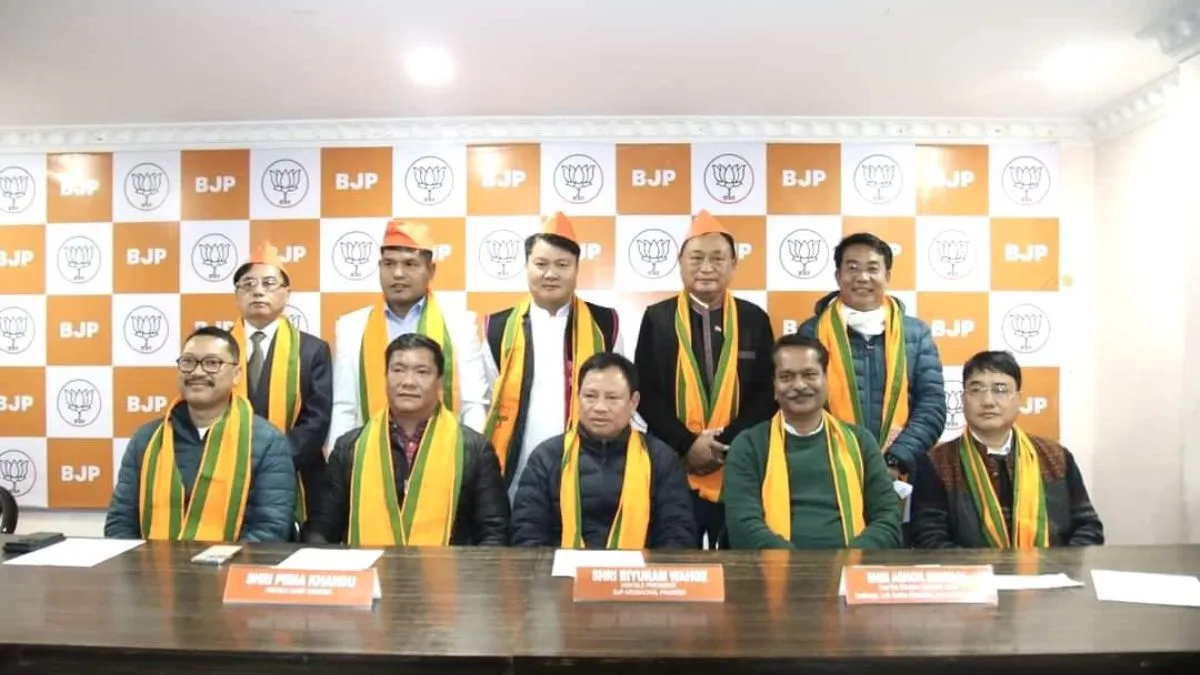 अरुणाचल में कांग्रेस और NPP के 4 विधायक BJP में शामिल- India TV Hindi