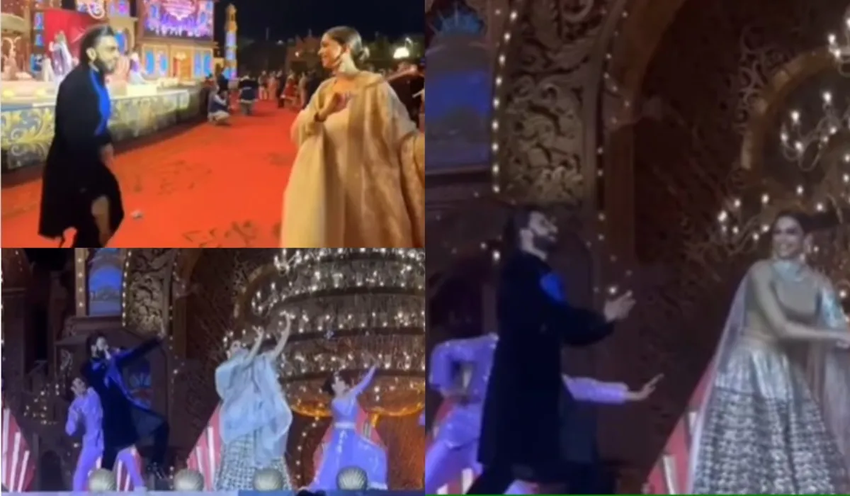 pregnant deepika padukone dance with Ranveer Singh at Anant Radhika pre wedding- India TV Hindi