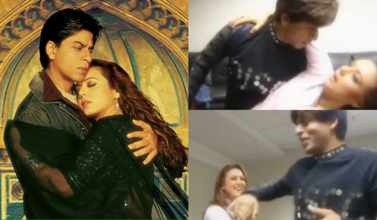 Shah Rukh Khan And Preity Zintas Tere Liye dance Rehearsal Video From Veer Zaara Viral- India TV Hindi