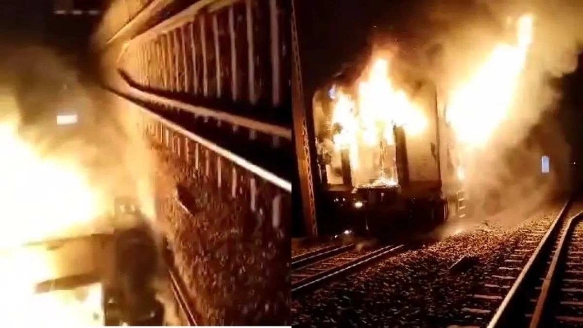 लोकमान्य तिलक स्पेशल ट्रेन की एसी बॉगी में लगी आग- India TV Hindi