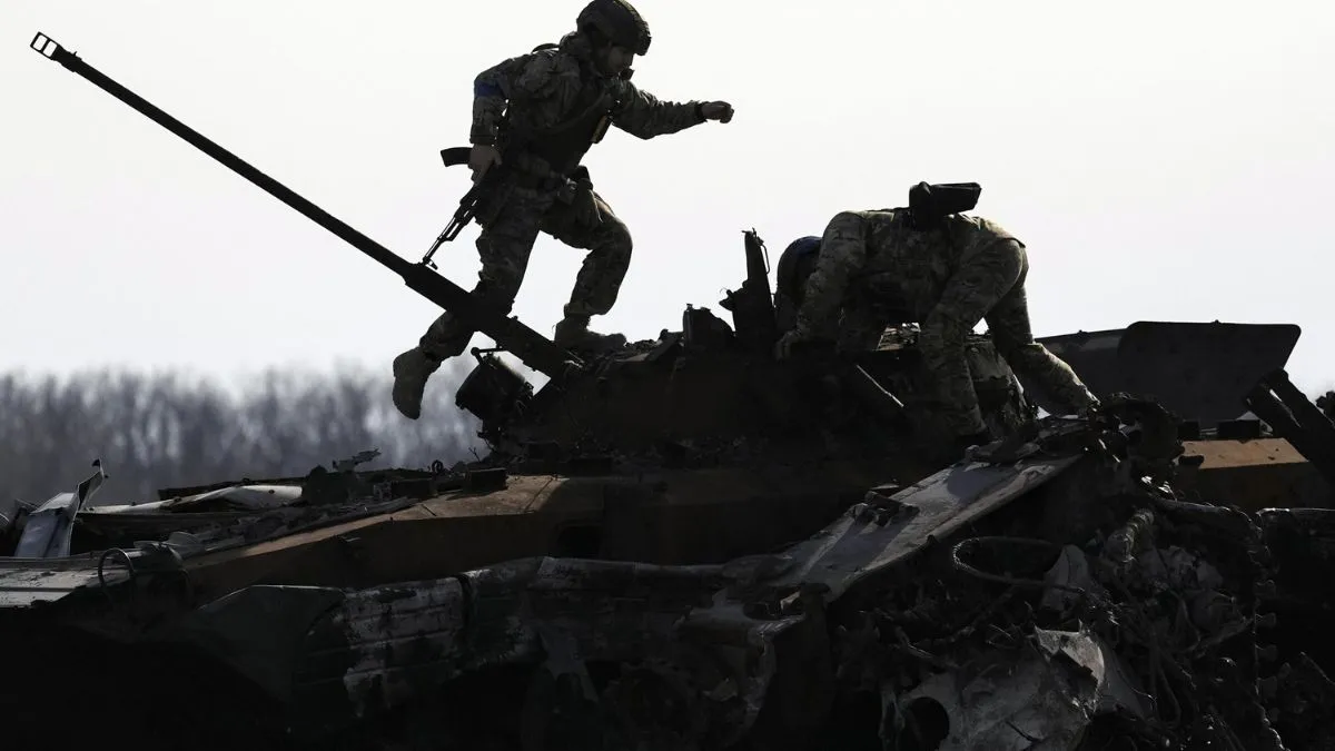 यूक्रेन जंग के मैदान में डटी रूसी सेना।- India TV Hindi