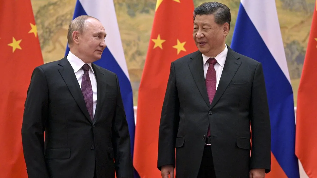 रूसी राष्ट्रपति पुतिन और चीन के प्रेसिंडेंट शी जिनपिंग। - India TV Hindi