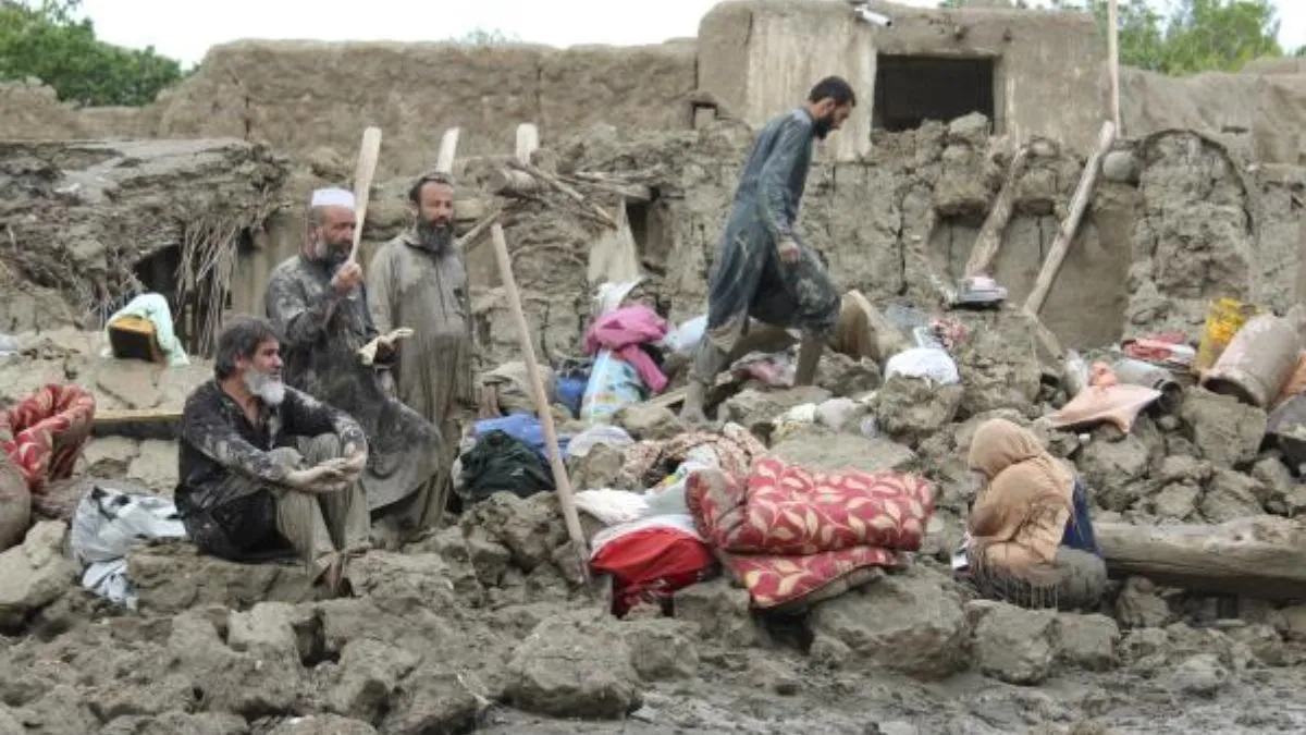 अफगानिस्तान में बाढ़ (फाइल फोटो)- India TV Hindi