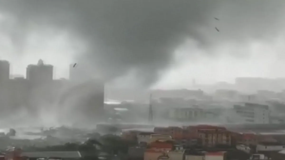 tornado in china- India TV Hindi